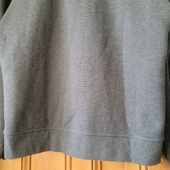 BC Clothing Sherpa Lined Full Zip Hoodie Charcoal Grey Men's Medium - Picture 6 of 14